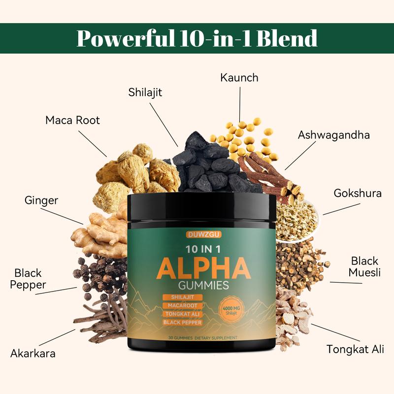 Clinora Alpha Shilajit Gummies